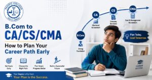 B.Com to CA/CS/CMA: How to Plan Your Career Path Early