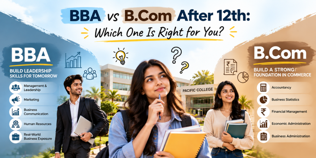 BBA vs B.Com After 12th: Which One Is Right for You?
