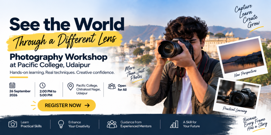 Photography Workshop, Pacific College Udaipur